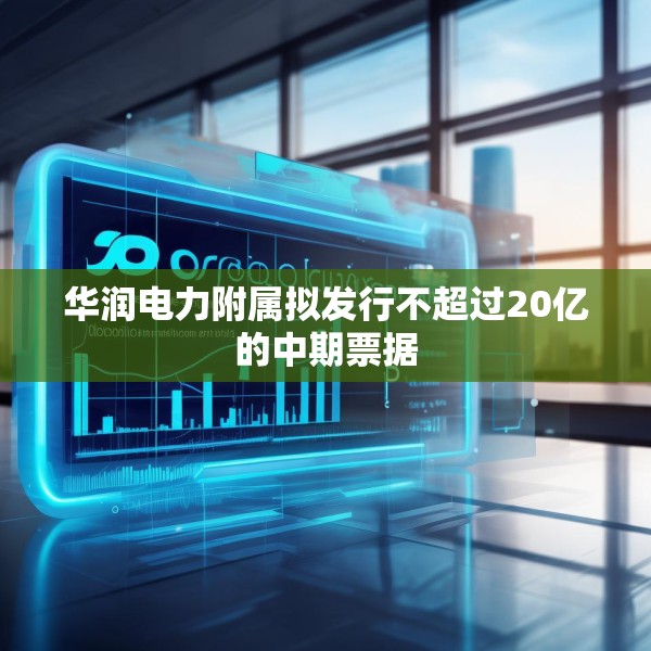 华润电力附属拟发行不超过20亿的中期票据
