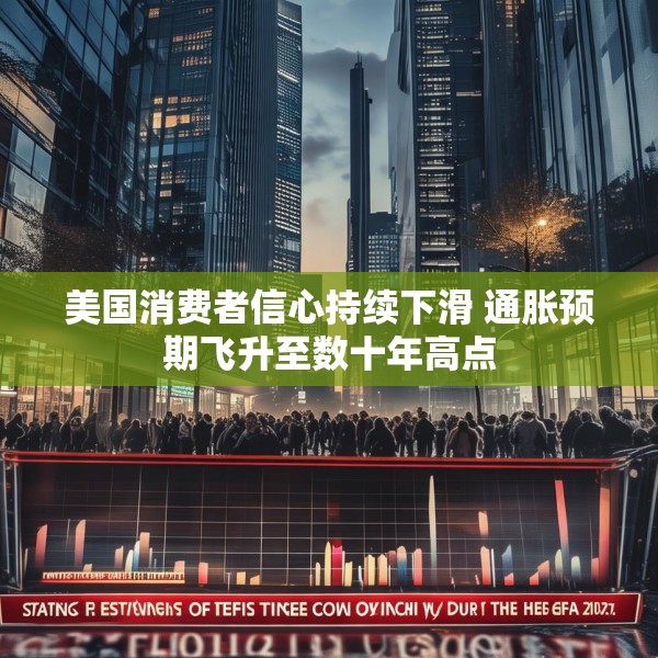 美国消费者信心持续下滑 通胀预期飞升至数十年高点