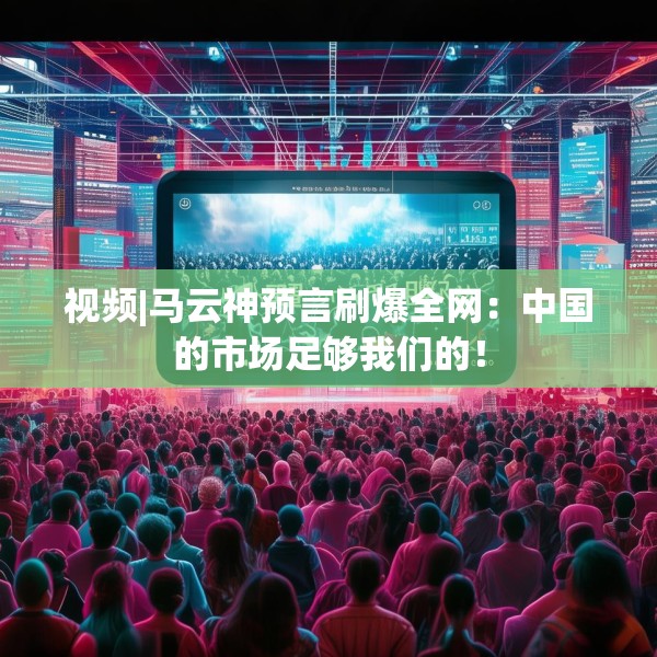 视频|马云神预言刷爆全网：中国的市场足够我们的！