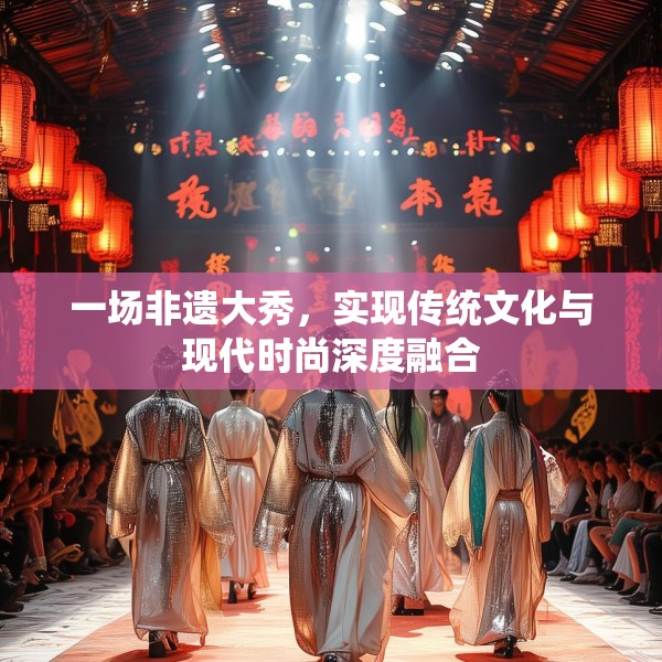 一场非遗大秀，实现传统文化与现代时尚深度融合