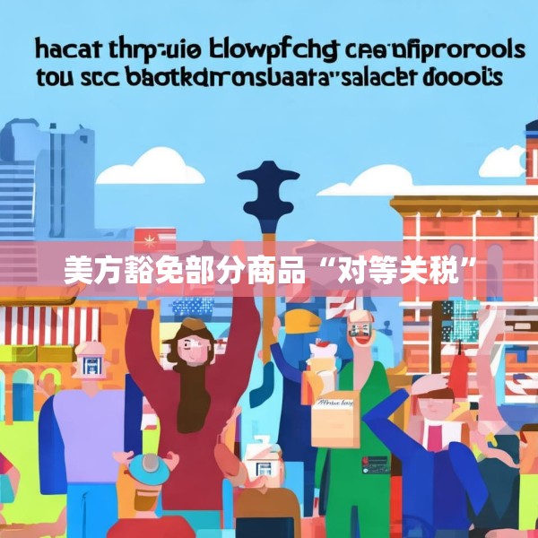 美方豁免部分商品“对等关税”