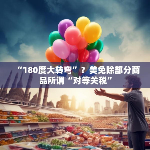 “180度大转弯”？美免除部分商品所谓“对等关税”