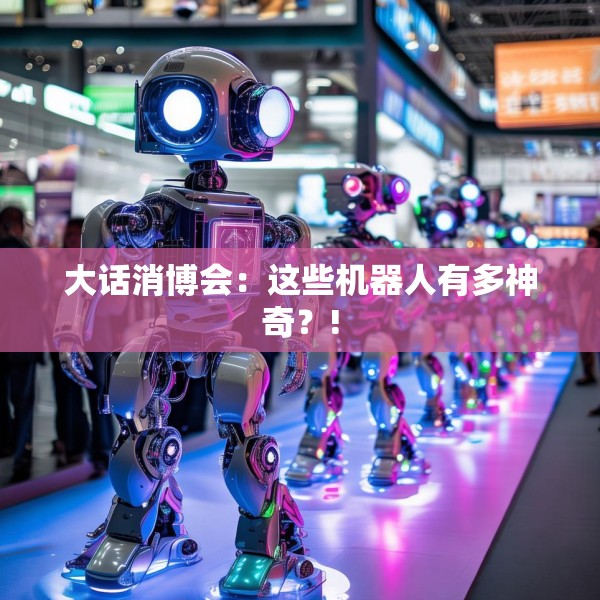 大话消博会：这些机器人有多神奇？!