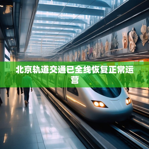 北京轨道交通已全线恢复正常运营