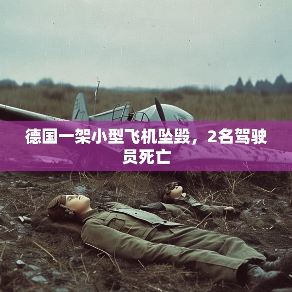 德国一架小型飞机坠毁，2名驾驶员死亡