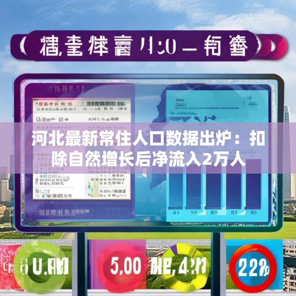 河北最新常住人口数据出炉：扣除自然增长后净流入2万人
