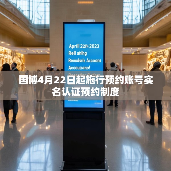 国博4月22日起施行预约账号实名认证预约制度