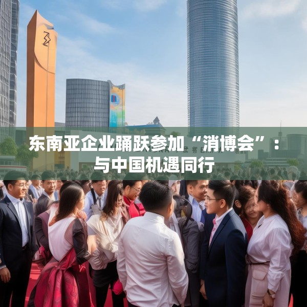 东南亚企业踊跃参加“消博会”：与中国机遇同行