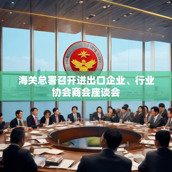 海关总署召开进出口企业、行业协会商会座谈会