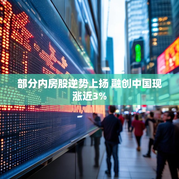 部分内房股逆势上扬 融创中国现涨近3%