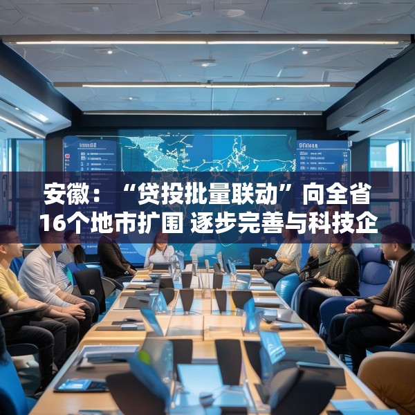 安徽：“贷投批量联动”向全省16个地市扩围 逐步完善与科技企业全生命周期相适应的科技金融服务体系