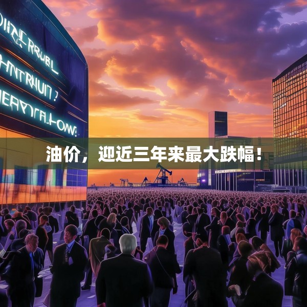 油价，迎近三年来最大跌幅！