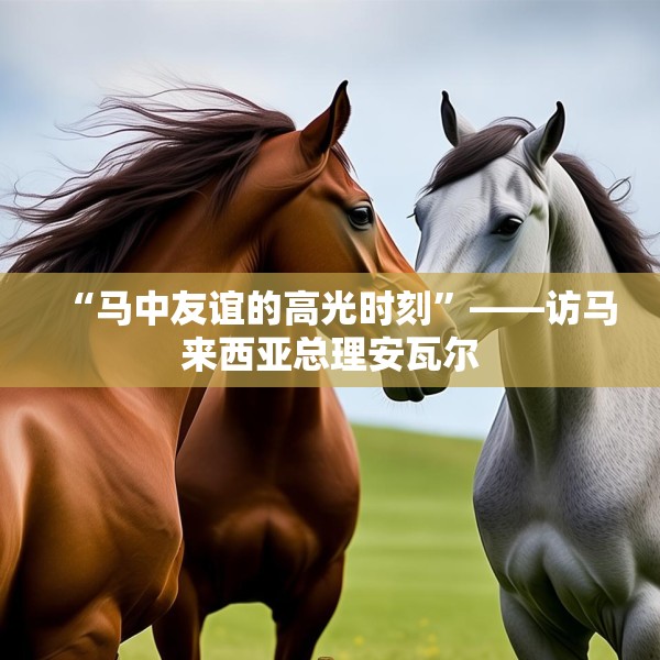 “马中友谊的高光时刻”——访马来西亚总理安瓦尔
