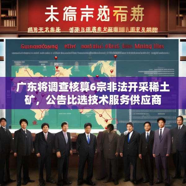 广东将调查核算6宗非法开采稀土矿，公告比选技术服务供应商