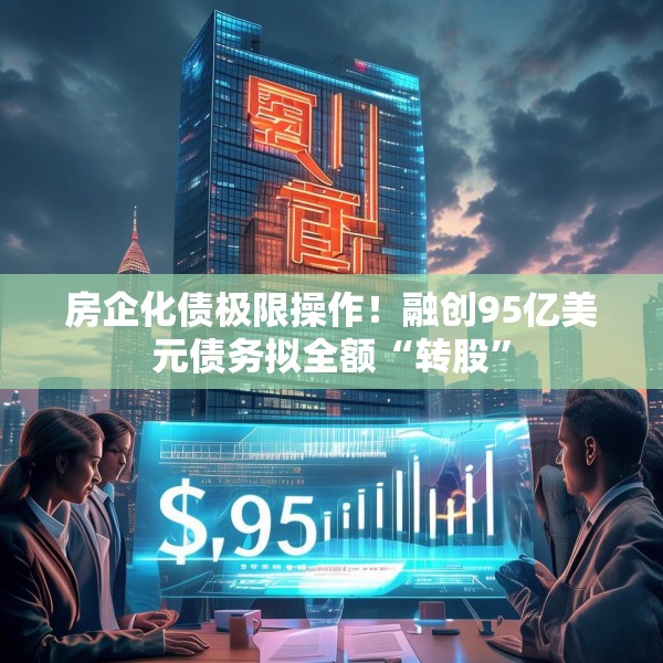 房企化债极限操作！融创95亿美元债务拟全额“转股”
