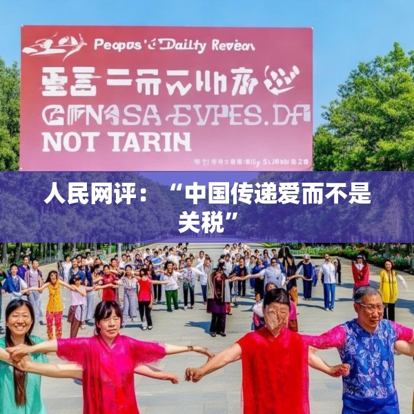 人民网评：“中国传递爱而不是关税”