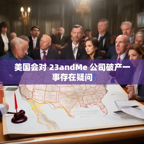 美国会对 23andMe 公司破产一事存在疑问
