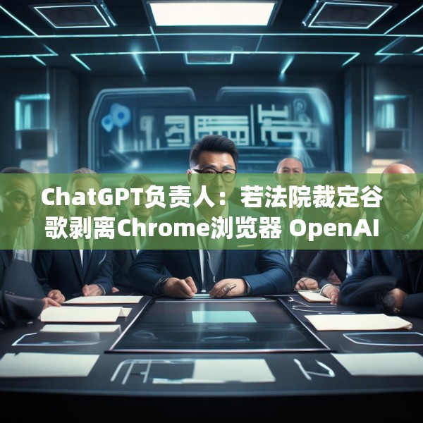 ChatGPT负责人：若法院裁定谷歌剥离Chrome浏览器 OpenAI会有意购买
