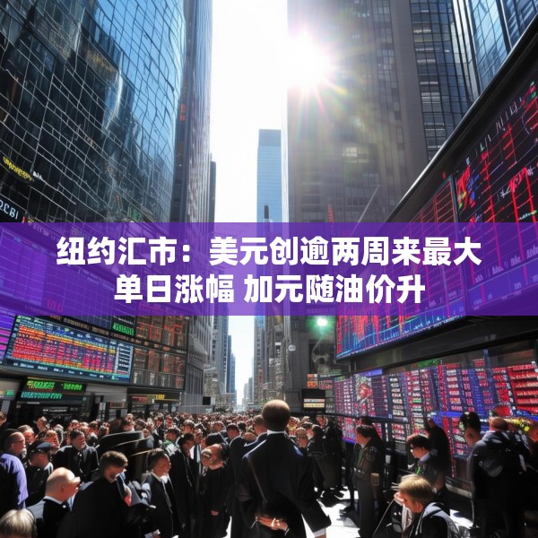 纽约汇市：美元创逾两周来最大单日涨幅 加元随油价升