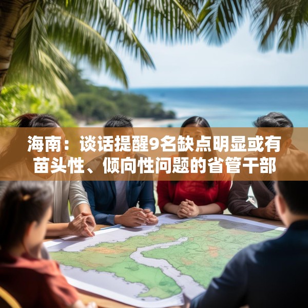 海南：谈话提醒9名缺点明显或有苗头性、倾向性问题的省管干部