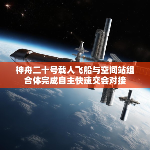 神舟二十号载人飞船与空间站组合体完成自主快速交会对接