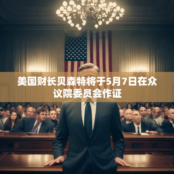 美国财长贝森特将于5月7日在众议院委员会作证