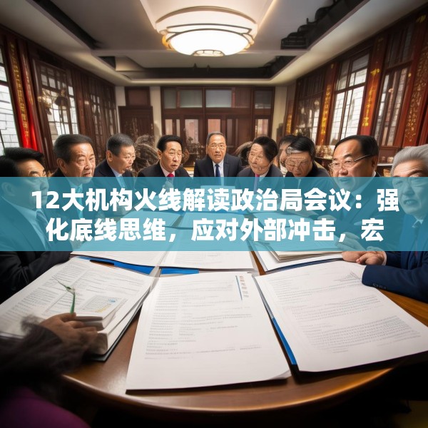 12大机构火线解读政治局会议：强化底线思维，应对外部冲击，宏观着力“四稳”，配置上沿三主线布局
