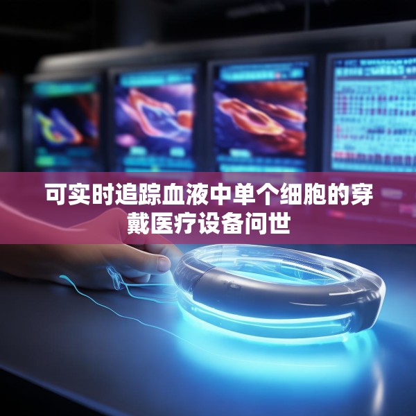 可实时追踪血液中单个细胞的穿戴医疗设备问世