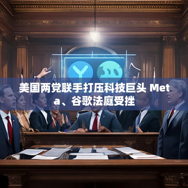 美国两党联手打压科技巨头 Meta、谷歌法庭受挫