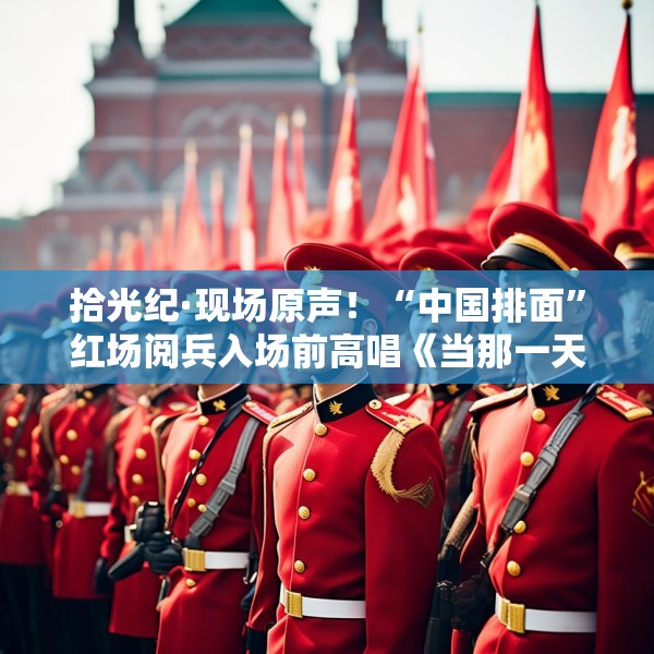 拾光纪·现场原声！“中国排面”红场阅兵入场前高唱《当那一天来临》