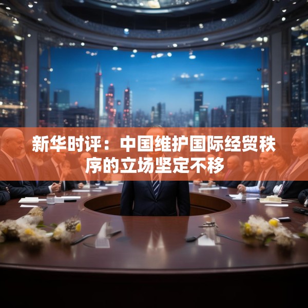 新华时评：中国维护国际经贸秩序的立场坚定不移
