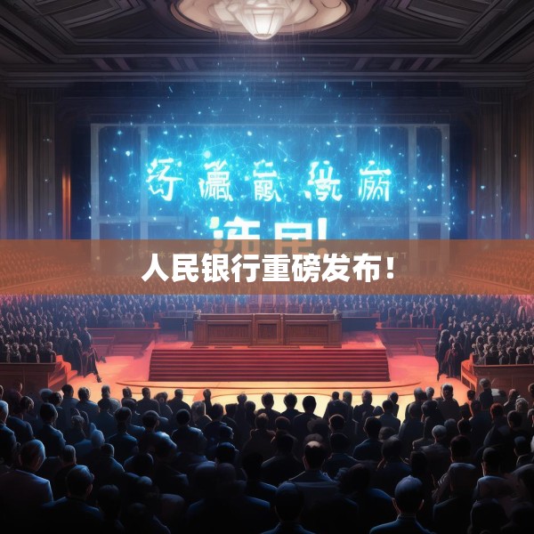 人民银行重磅发布！