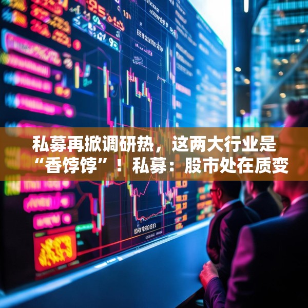 私募再掀调研热，这两大行业是“香饽饽”！私募：股市处在质变的前夜