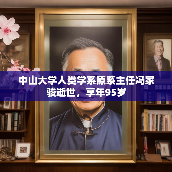 中山大学人类学系原系主任冯家骏逝世，享年95岁