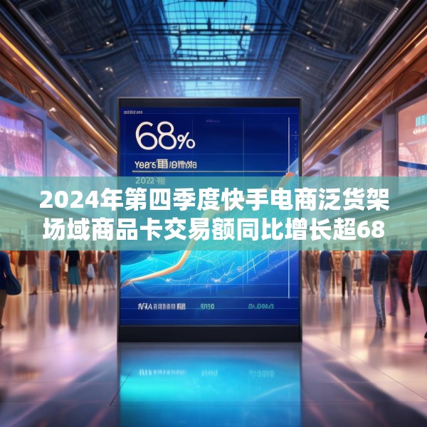 2024年第四季度快手电商泛货架场域商品卡交易额同比增长超68%