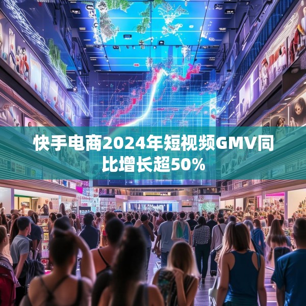 快手电商2024年短视频GMV同比增长超50%