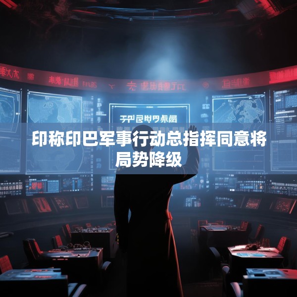 印称印巴军事行动总指挥同意将局势降级
