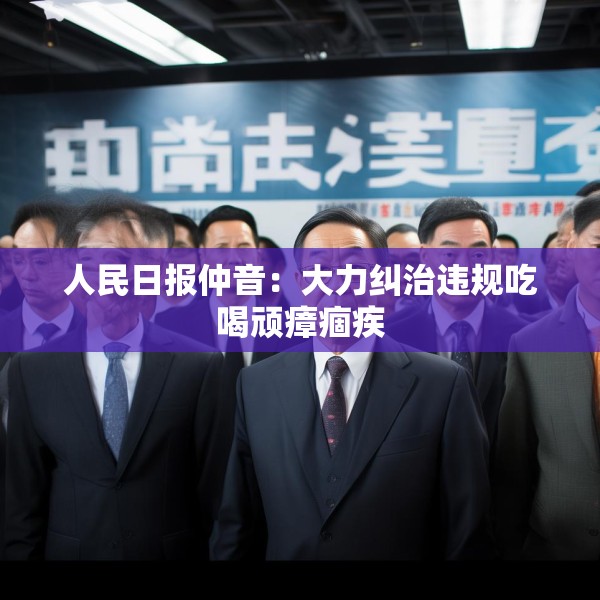 人民日报仲音：大力纠治违规吃喝顽瘴痼疾