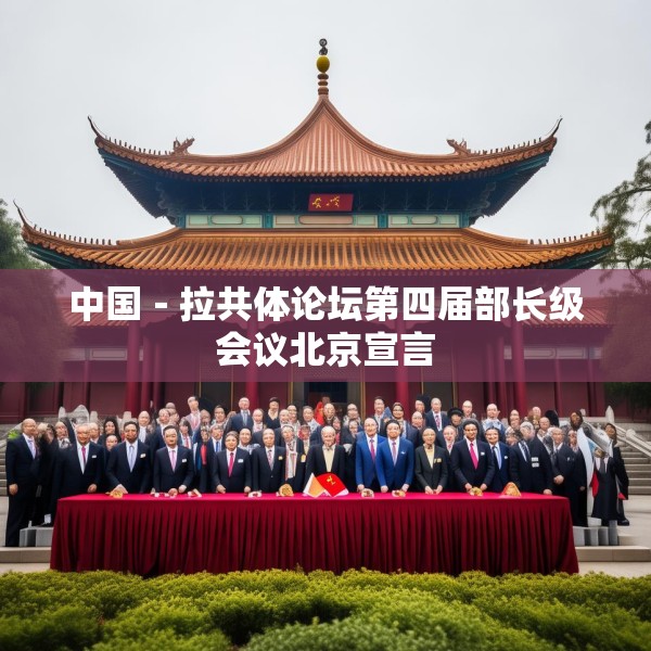 中国－拉共体论坛第四届部长级会议北京宣言