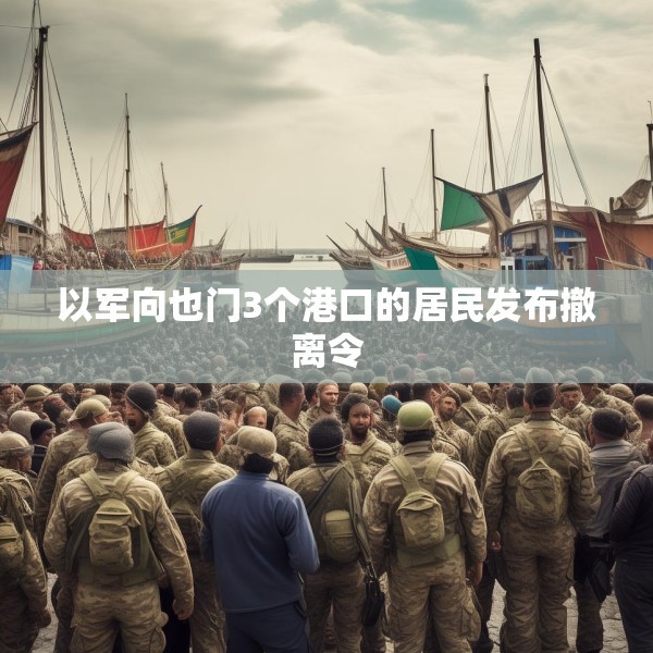 以军向也门3个港口的居民发布撤离令
