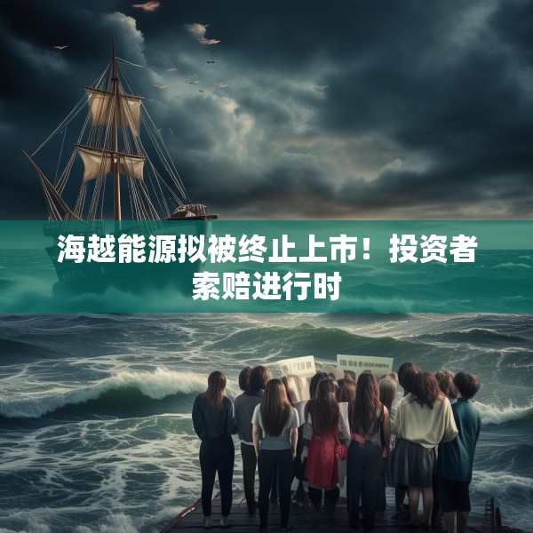 海越能源拟被终止上市！投资者索赔进行时