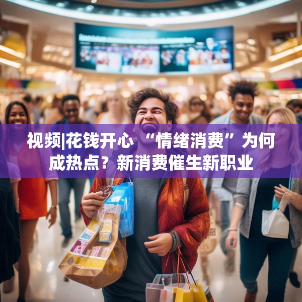 视频|花钱开心 “情绪消费”为何成热点？新消费催生新职业