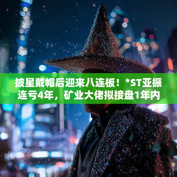 披星戴帽后迎来八连板！*ST亚振连亏4年，矿业大佬拟接盘1年内不调整主营业务