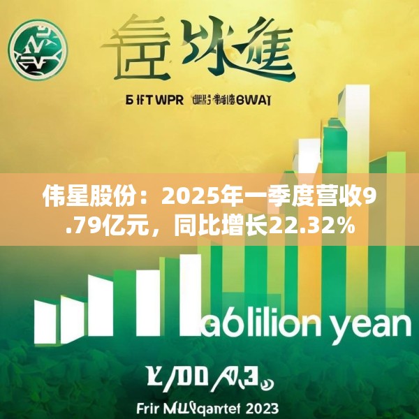 伟星股份：2025年一季度营收9.79亿元，同比增长22.32%