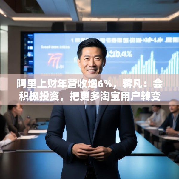 阿里上财年营收增6%，蒋凡：会积极投资，把更多淘宝用户转变成即时零售用户