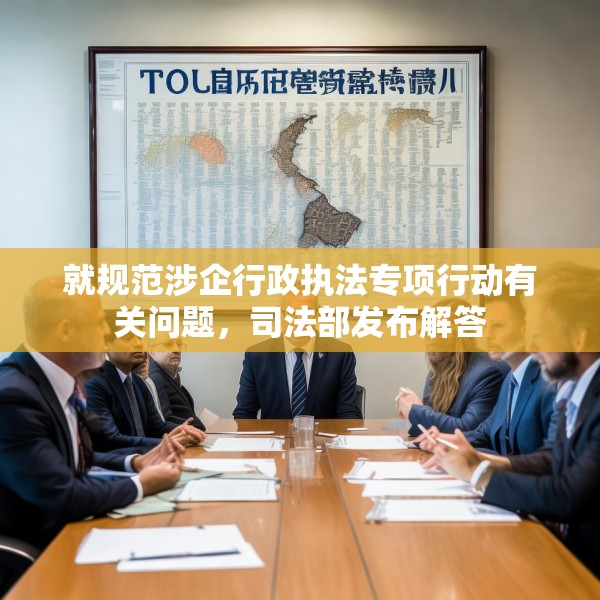 就规范涉企行政执法专项行动有关问题，司法部发布解答