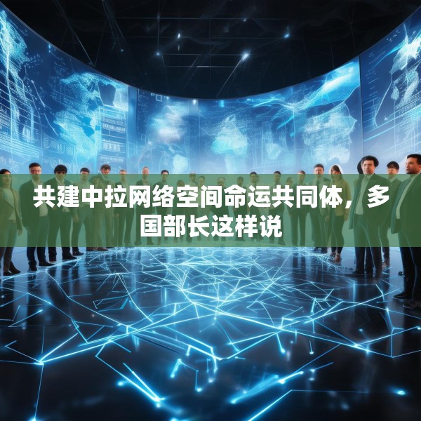共建中拉网络空间命运共同体，多国部长这样说