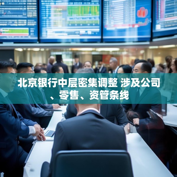 北京银行中层密集调整 涉及公司、零售、资管条线