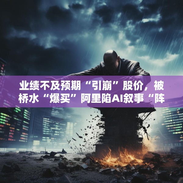 业绩不及预期“引崩”股价，被桥水“爆买”阿里陷AI叙事“阵痛”