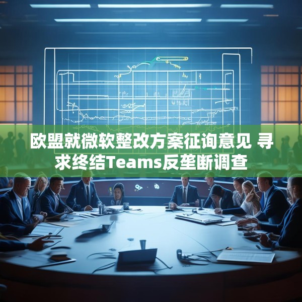 欧盟就微软整改方案征询意见 寻求终结Teams反垄断调查